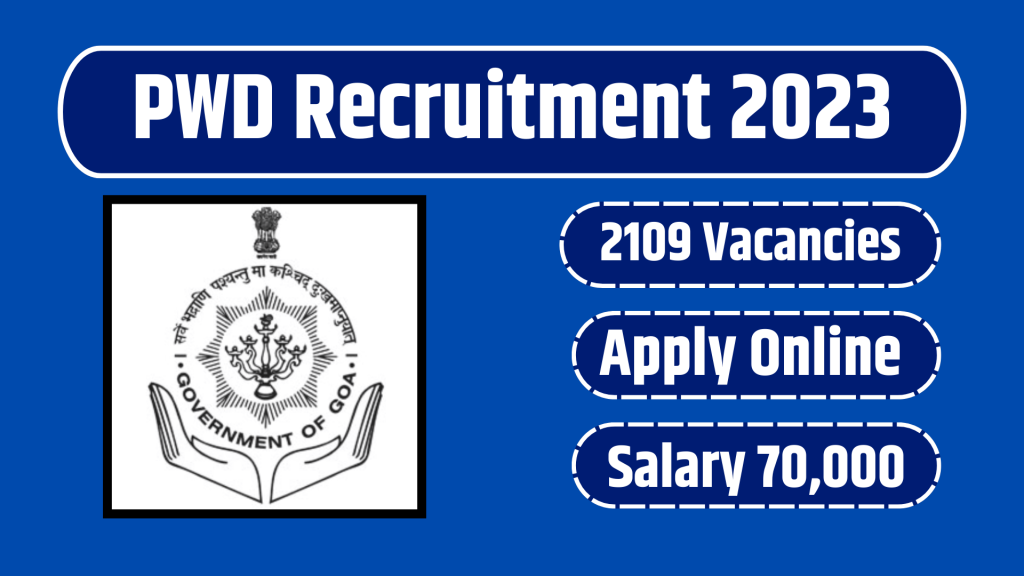 PWD Recruitment 2023, PWD Eligibility Criteria