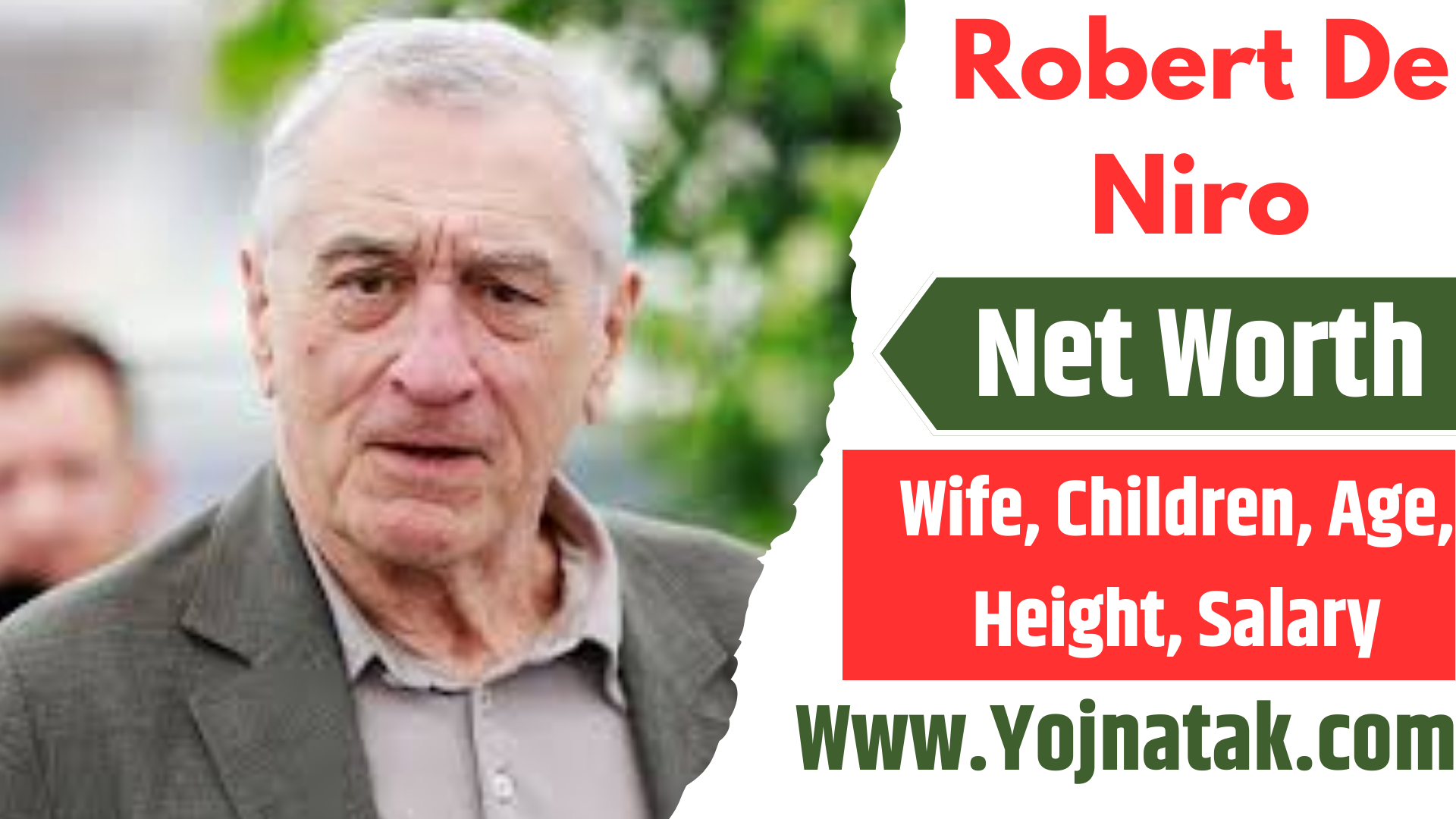 Robert De Niro Net Worth 2024 Wife, Children, Age, Height, Salary