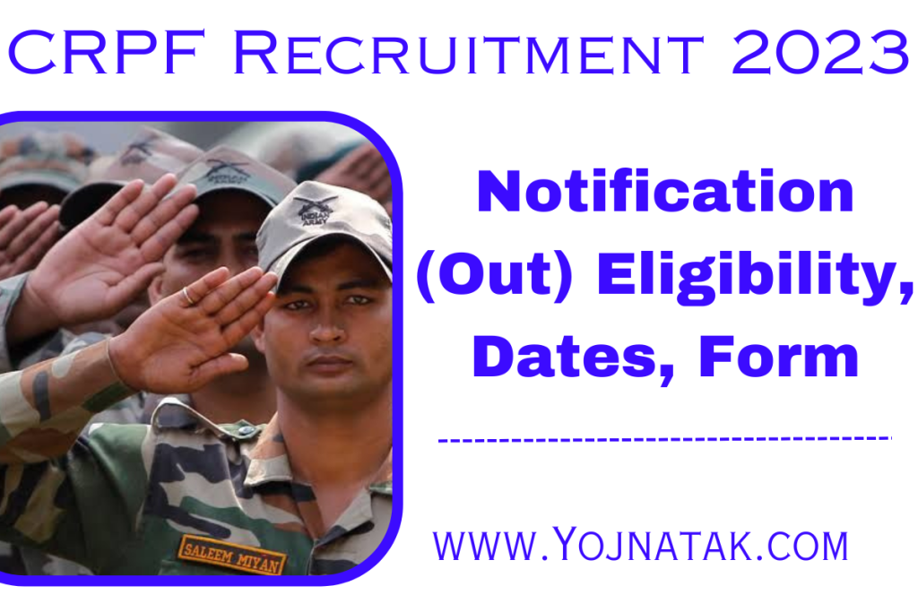 CRPF Recruitment 2023, CRPF result 2023, CRPF Constable Bharti 2023, CRPF 2023 notification, Direct Link to Apply Online