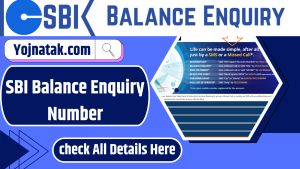 SBI Balance Enquiry Number