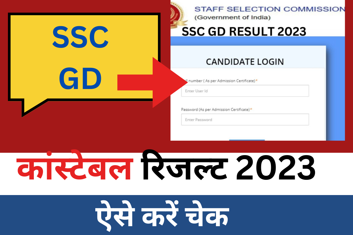 SSC GD Constable Result2023, SSC GD Result 2023 SSC GD Cut Off 2023, SSC GD 2023 Result, SSC GD Merit List 2023.