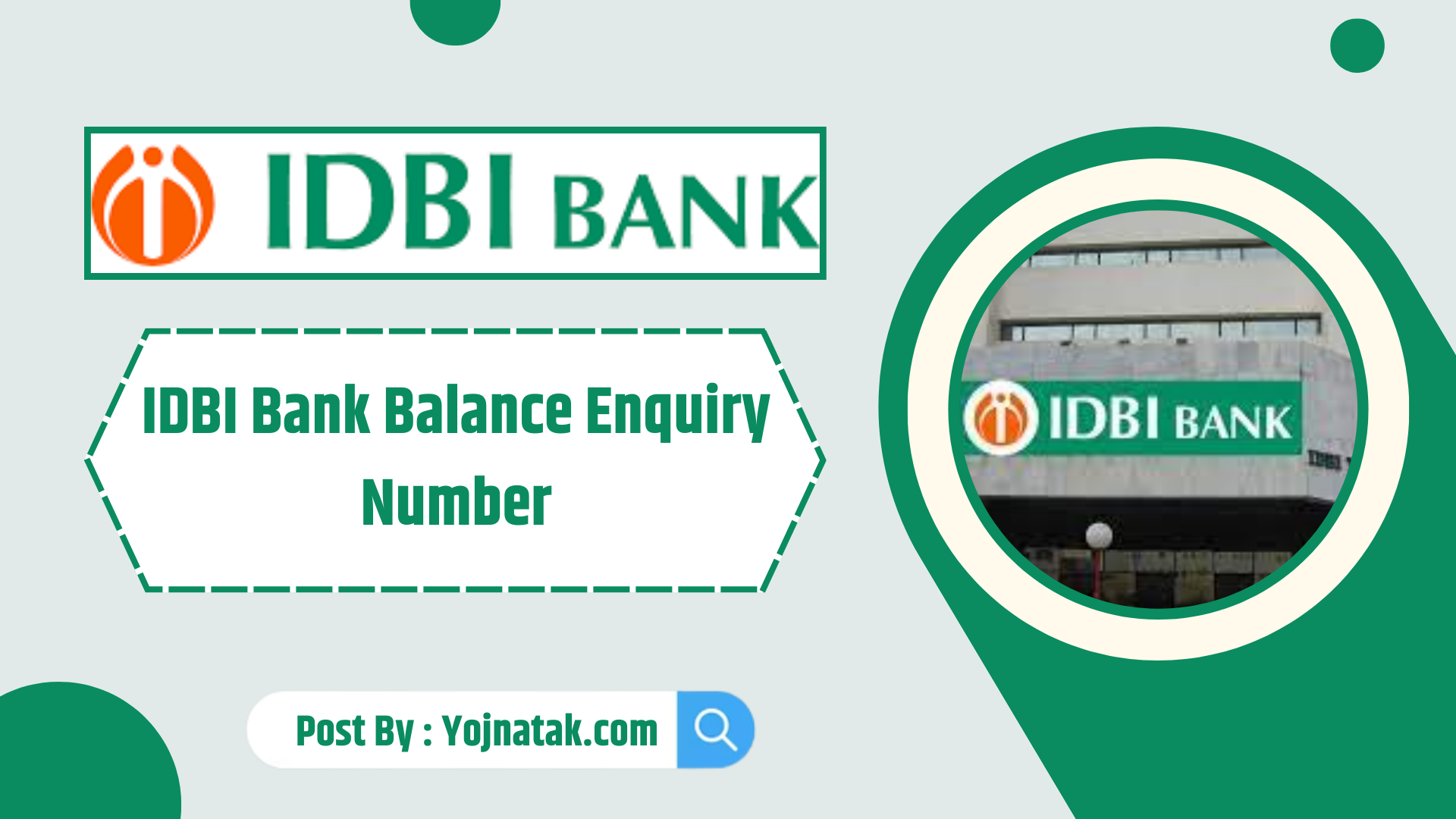 idbi bank balance enquiry number