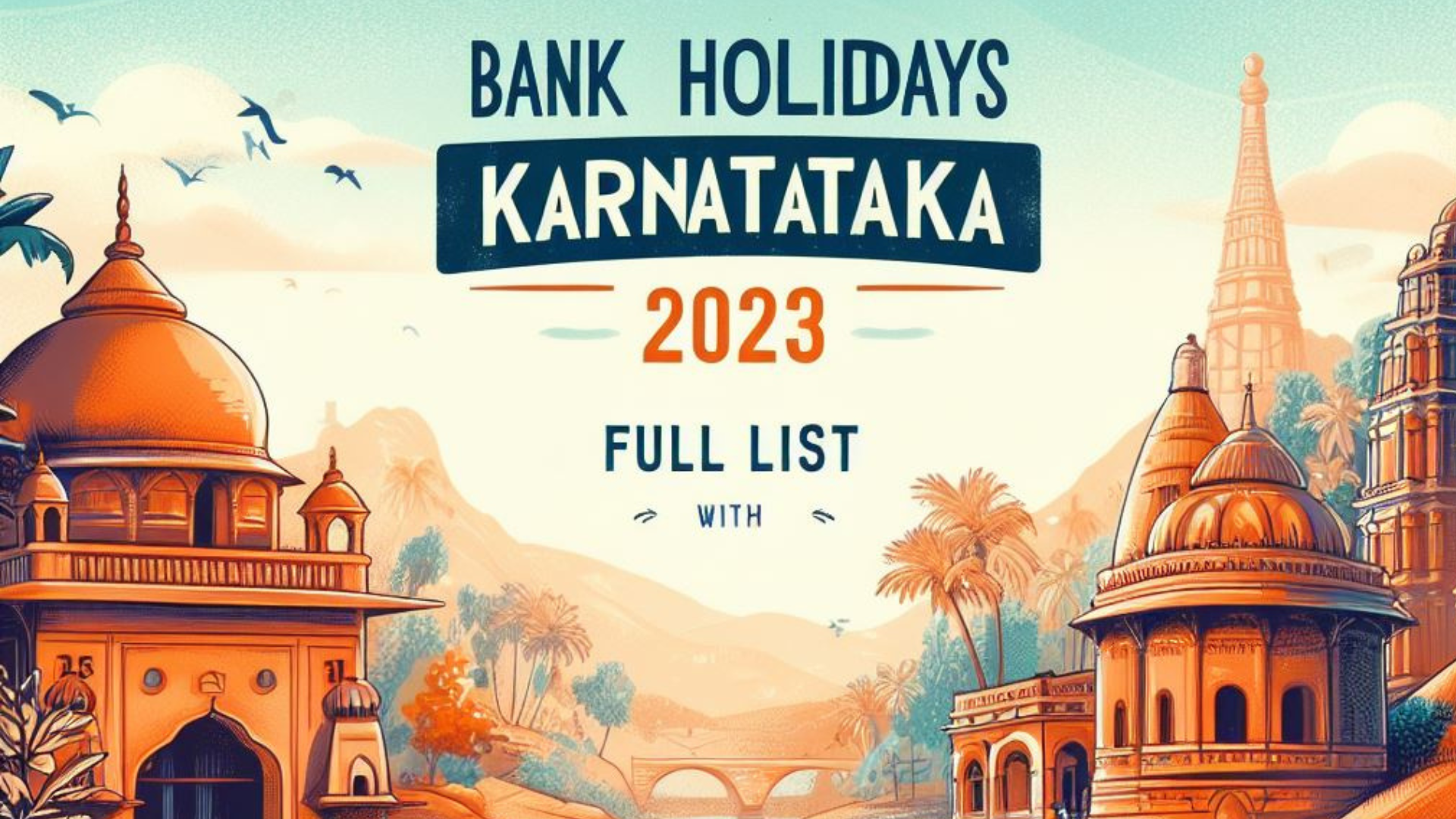 Bank Holidays in Karnataka 2023