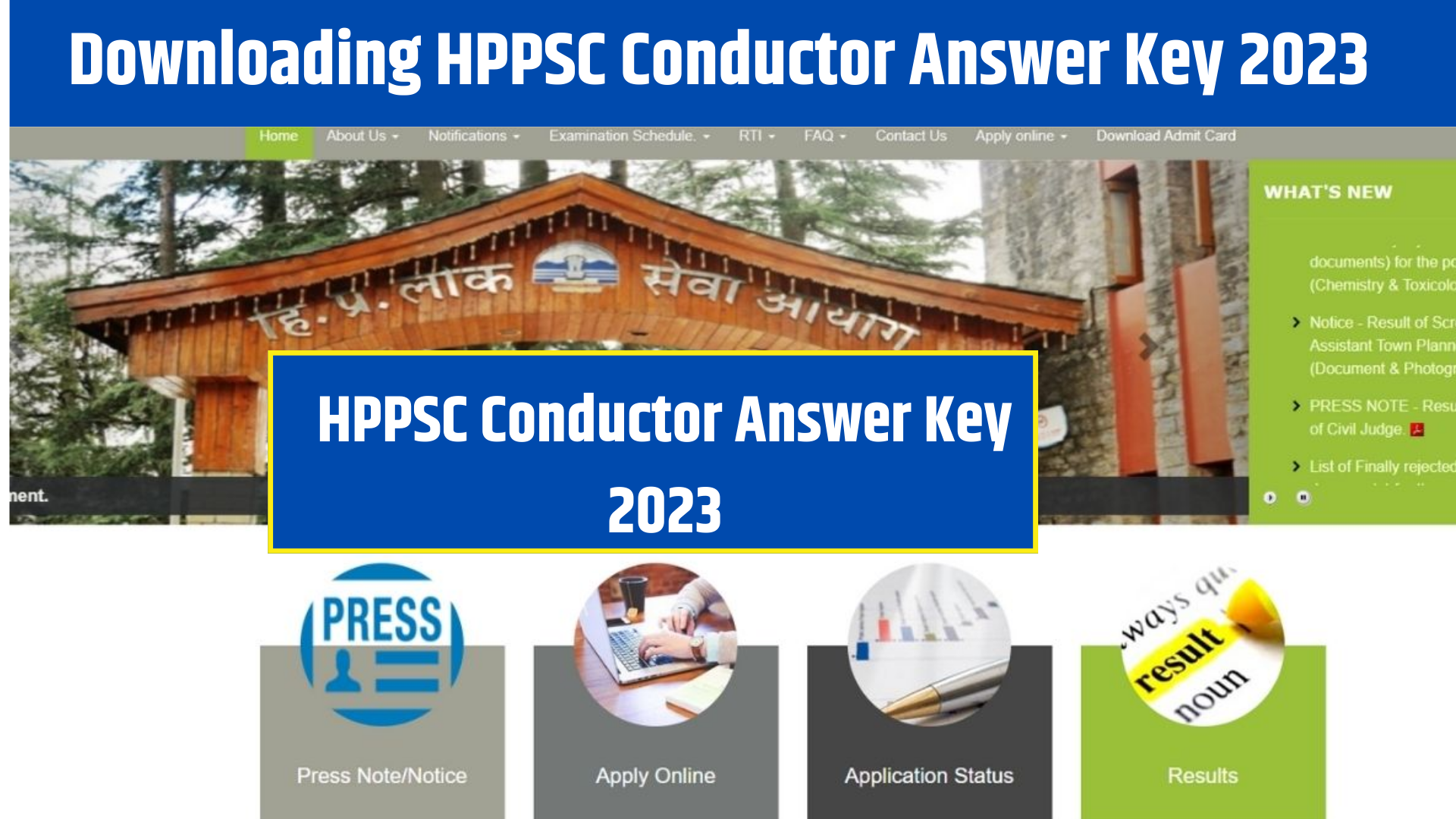 HPPSC Conductor Answer Key 2023